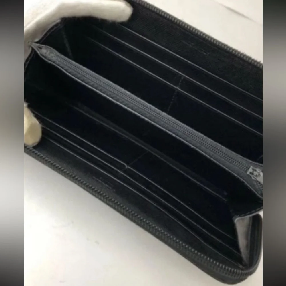 Prada Black Tesutto Nylon Long Wallet - Picture 12 of 15